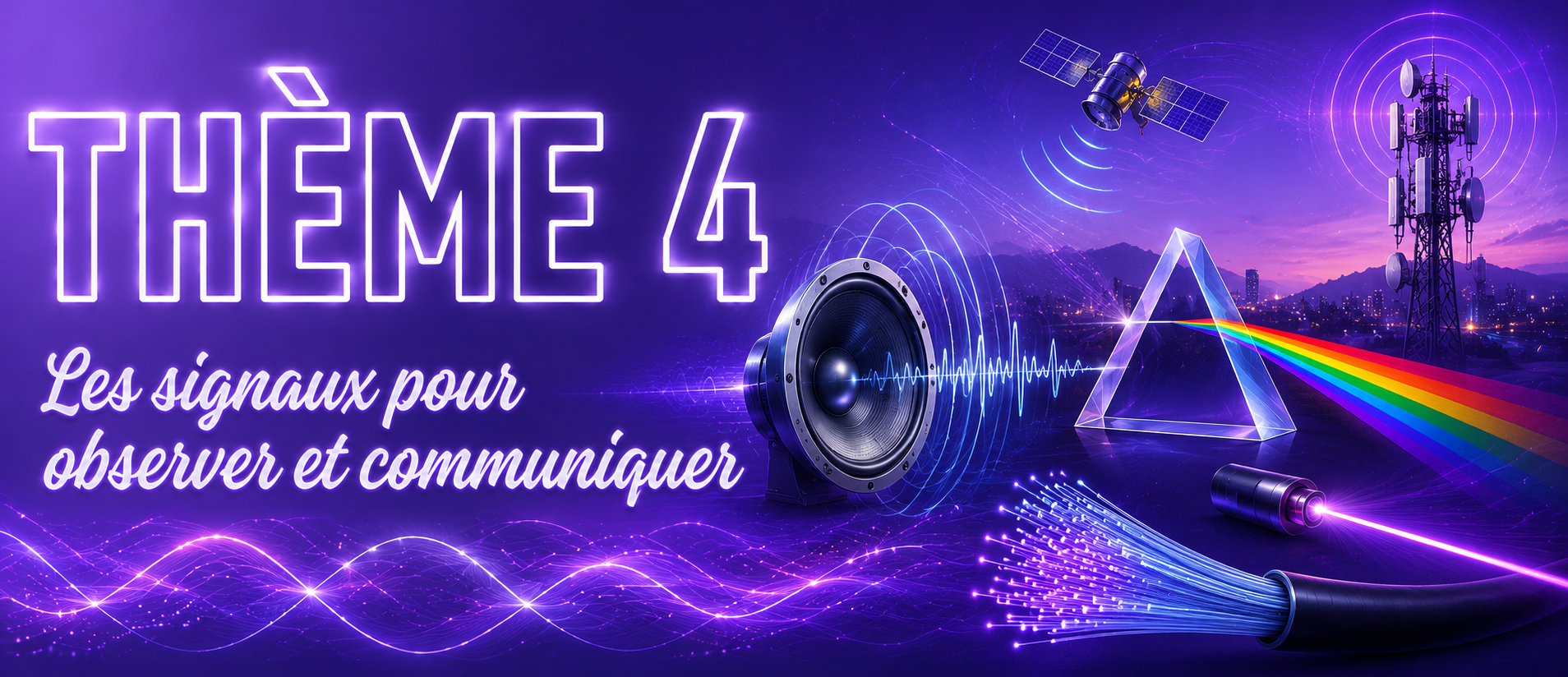 Thème 4 : Des signaux pour observer et communiquer